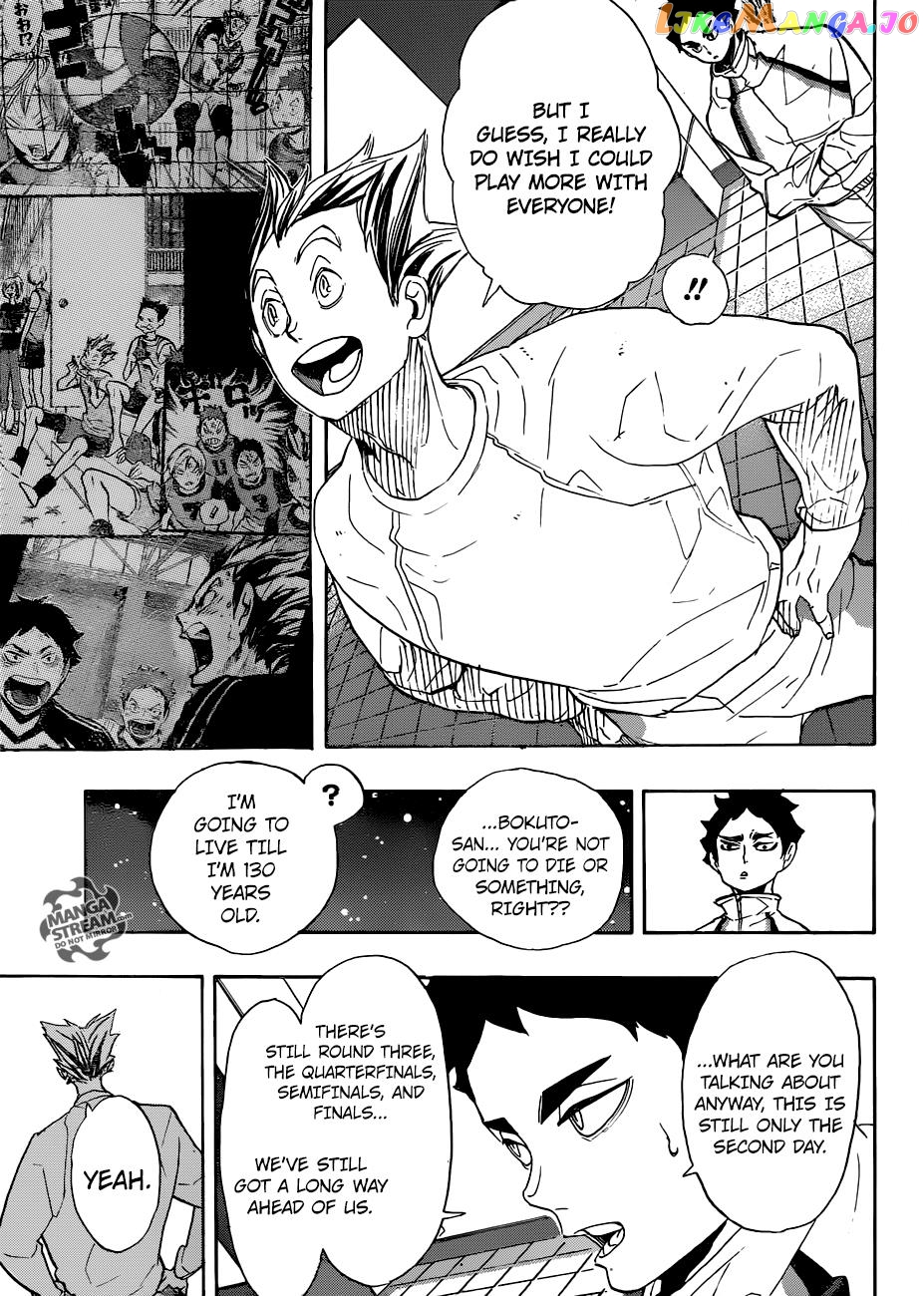Haikyuu!!, Chapter 292 image 09